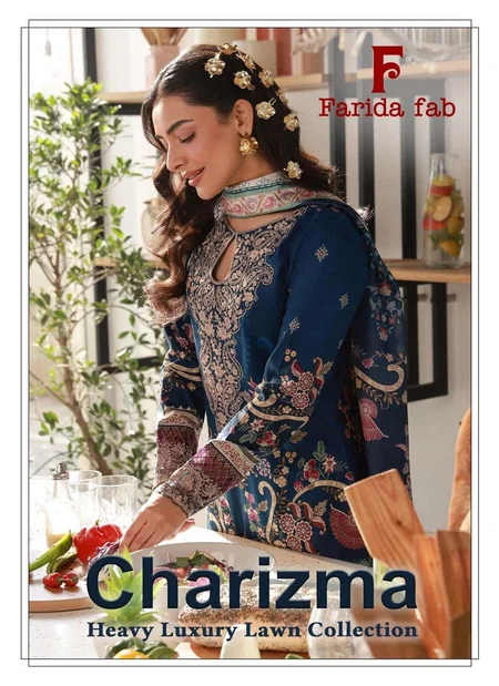 Charizma By Farida Fab Pure Cotton Printed Pakistani Readymade Suits Wholesale Surat